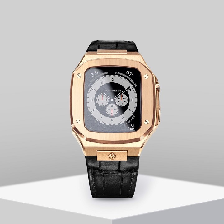 Apple Watch Case（44mm） CL44-Rose Gold/Black | リスト